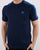 Adidas Originals 3 Stripe T Shirt Collegiate Navy