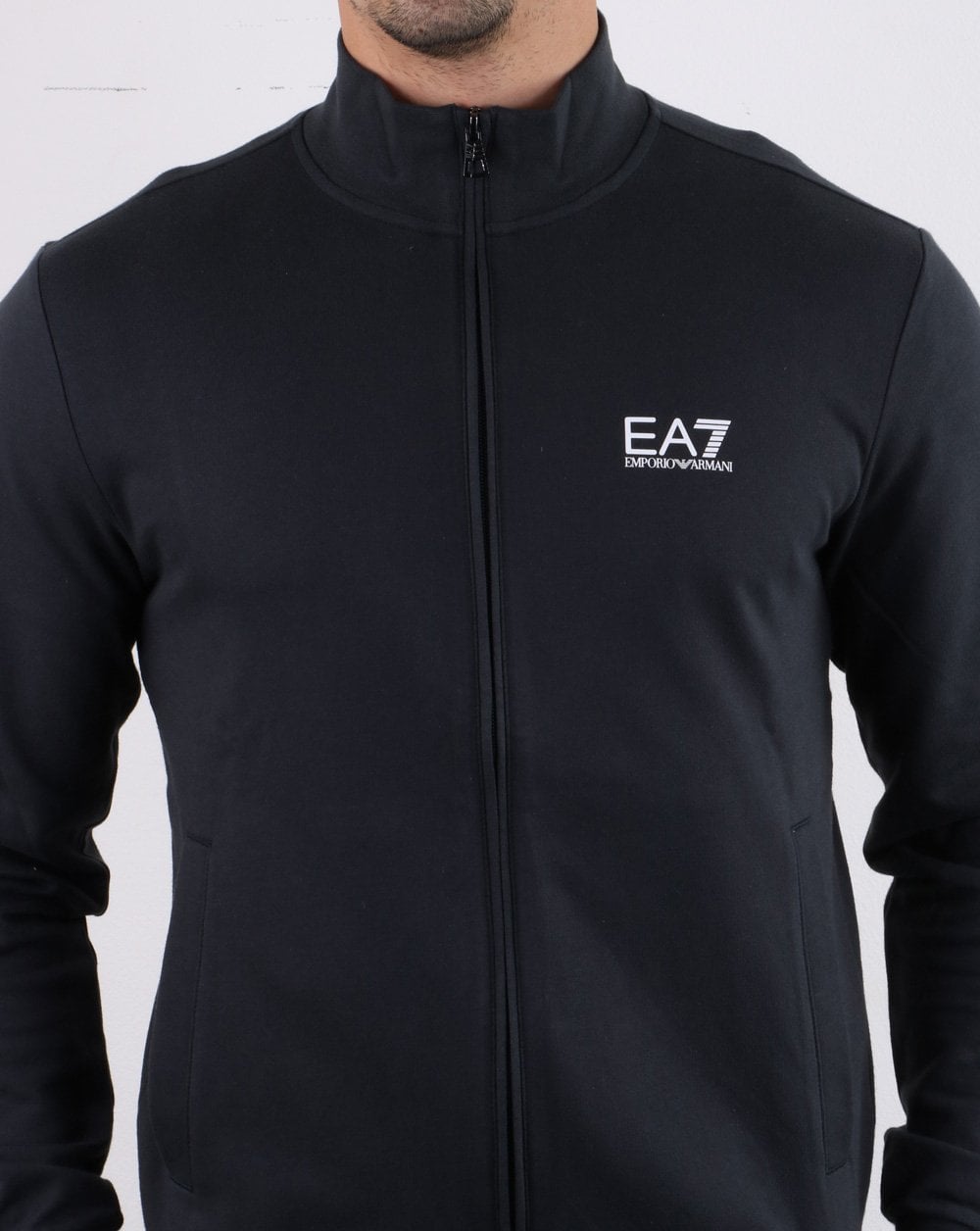 Emporio Armani EA7 Trainingsjacke Marineblau