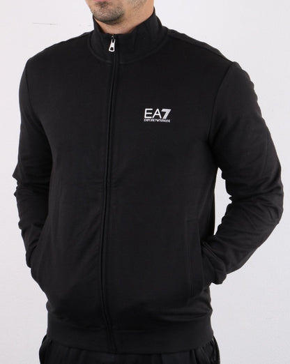 Emporio Armani EA7 Trainingsjacke Schwarz