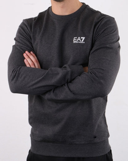 Emporio Armani EA7 Sweatshirt Dunkelgrau