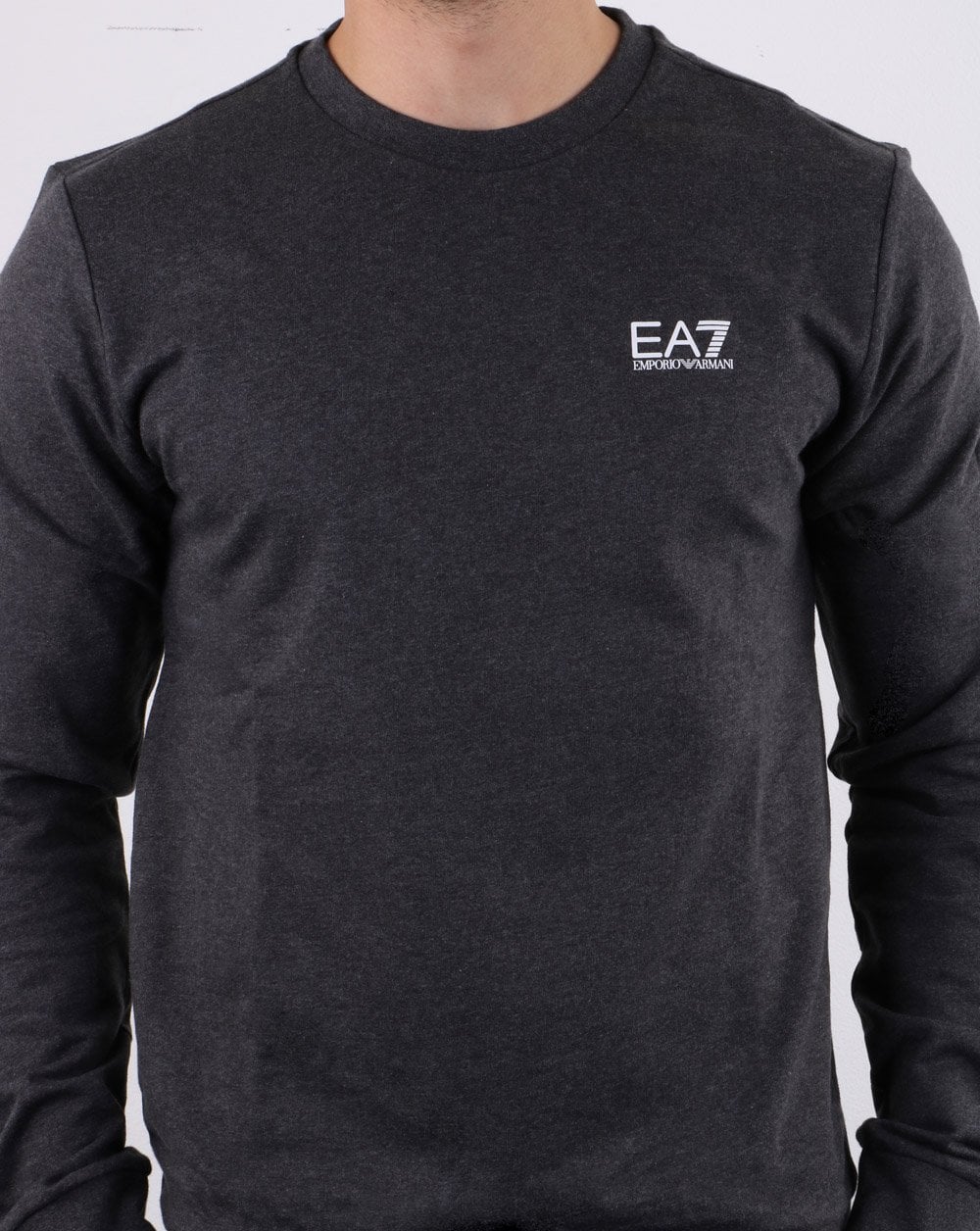 Emporio Armani EA7 Sweatshirt Dunkelgrau