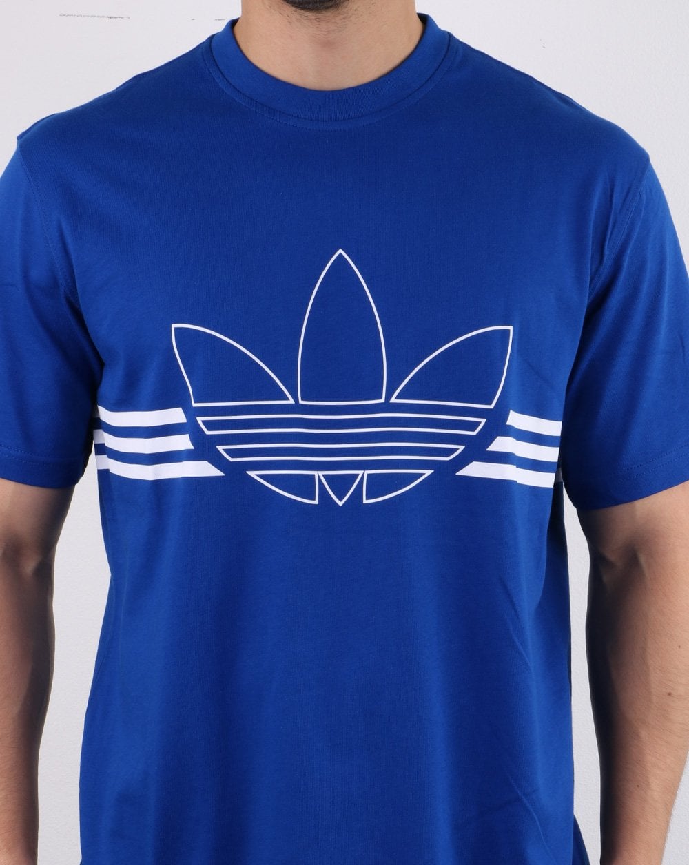 Adidas Originals Outline Trefoil T-Shirt Collegiate Royal