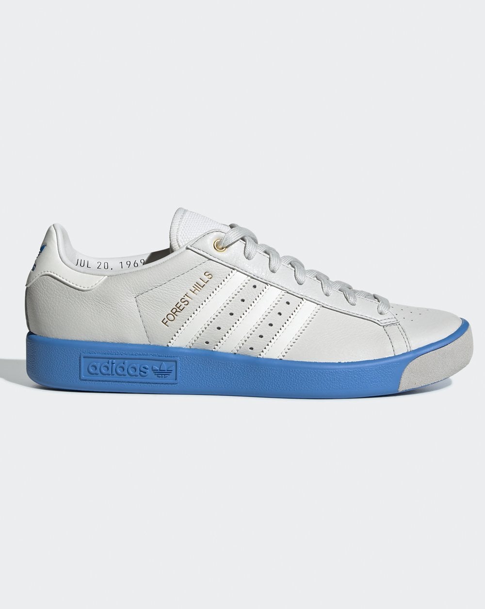 Adidas Forest Hills Turnschuhe Kristallweiß/Echtblau