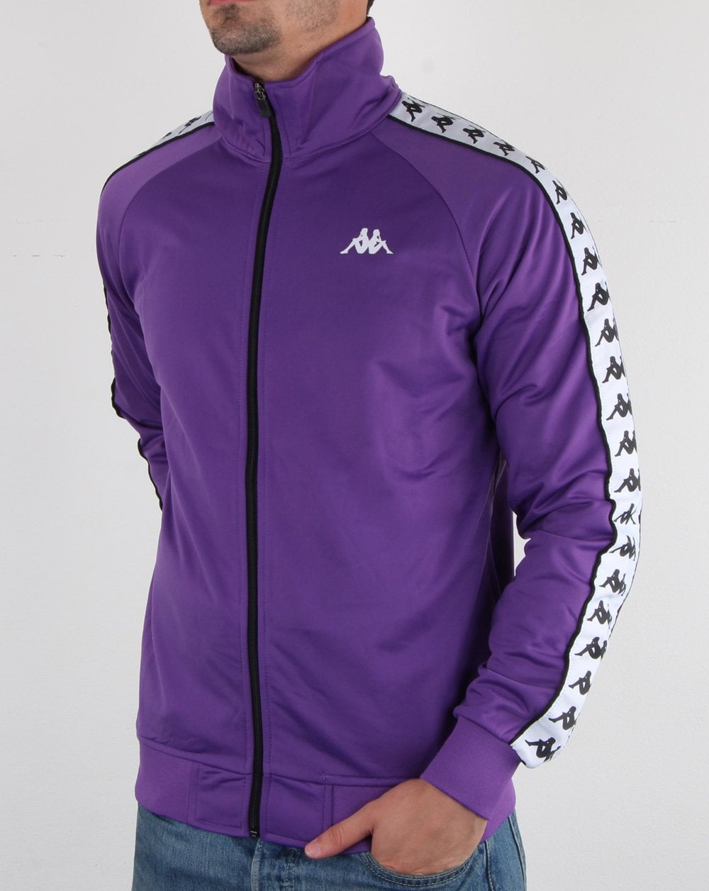 Kappa Anniston Banda Jacke Violett/Weiß
