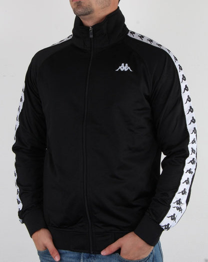 Kappa Anniston Banda Jacke Schwarz/Weiß