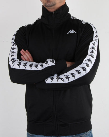 Kappa Anniston Banda Jacke Schwarz/Weiß