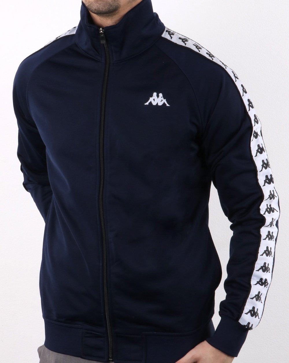 Kappa Anniston Banda Jacket Navy/White