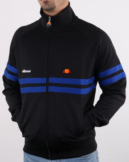 Ellesse Rimini Trainingsjacke Schwarz/Blau