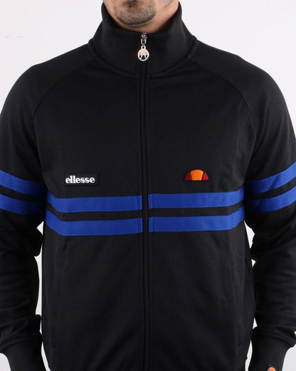 Ellesse Rimini Trainingsjacke Schwarz/Blau