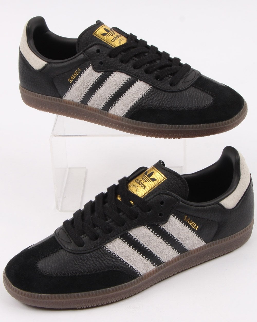 Adidas Samba Og Trainers Schwarz/Rotweiß