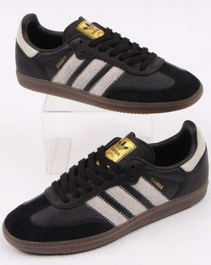 Adidas Samba Og Trainers Schwarz/Rotweiß