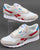 Reebok Classic Nylon Trainers Chalk/Scarlet/Cyan
