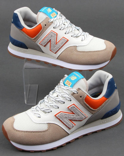 New Balance 574 Sneaker Weiß