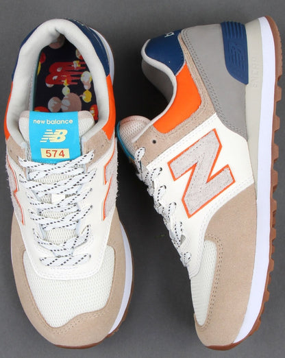 New Balance 574 Sneaker Weiß