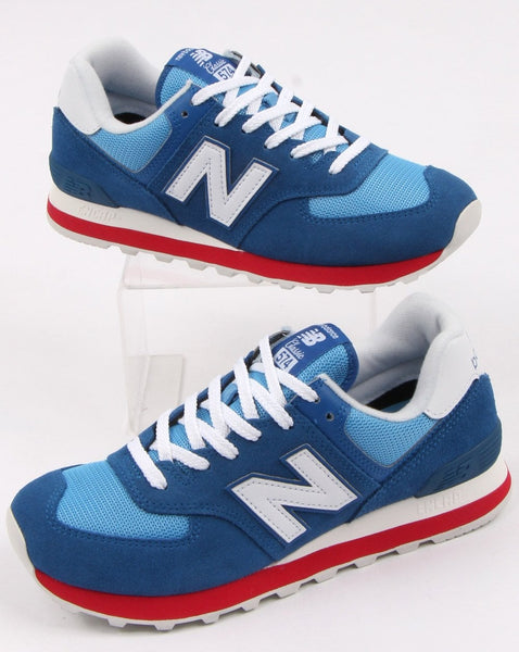 New Balance 574 Trainers Blue/white