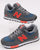 New Balance 574 Trainers Grey/Orange
