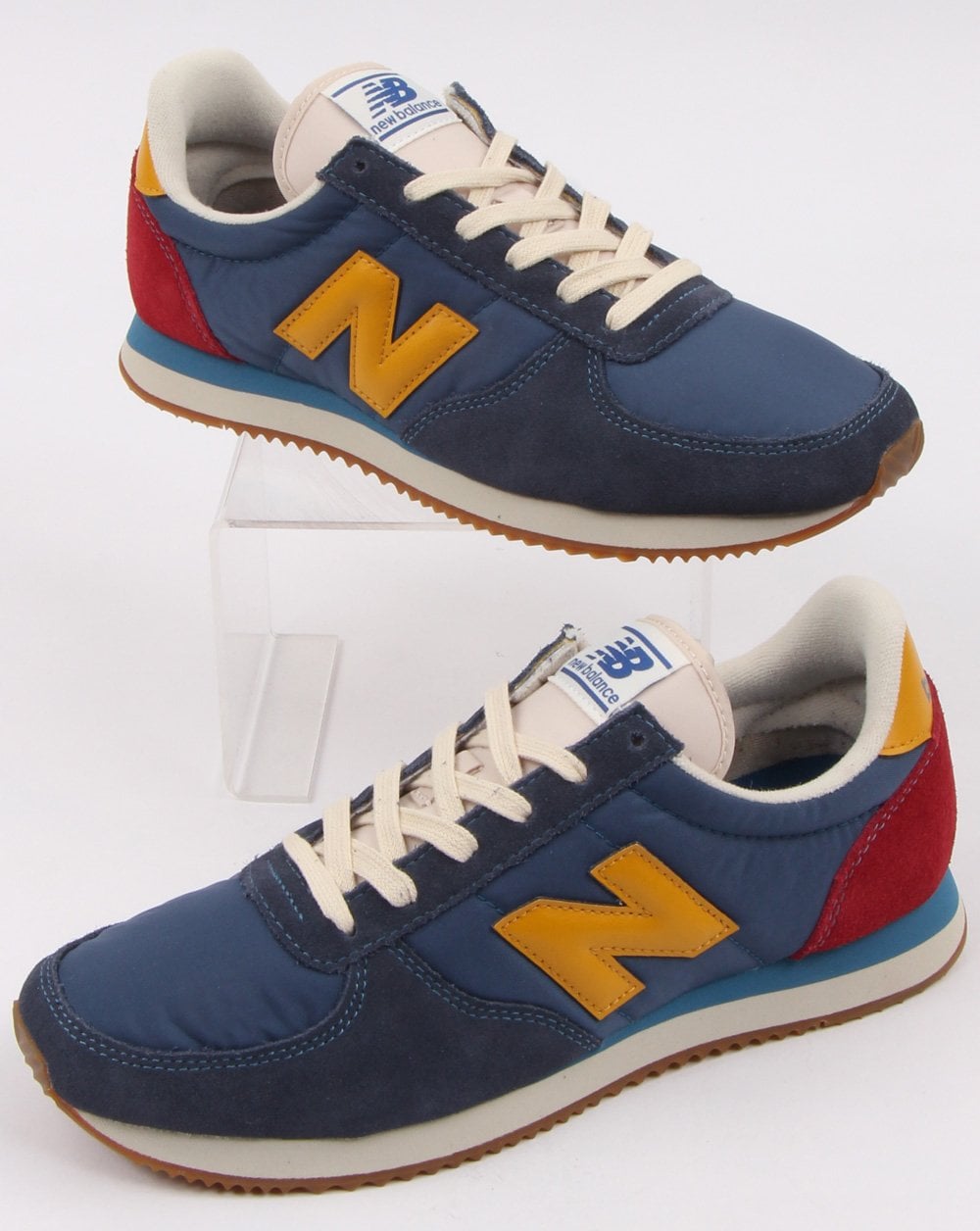 New Balance 220 Trainers Blue/Yellow