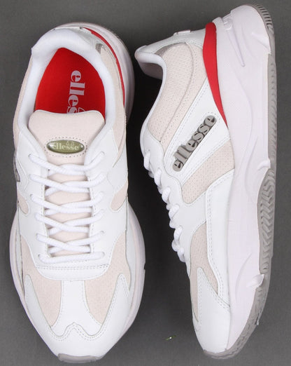 Ellesse – Aurano – Sneaker aus weißem Leder