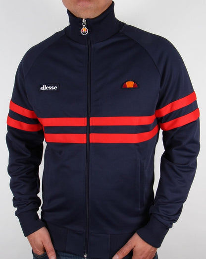 Ellesse Rimini Trainingsjacke Marineblau/Rot