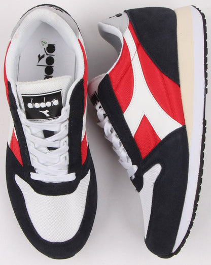 Diadora Caiman Trainer Blau/Rot