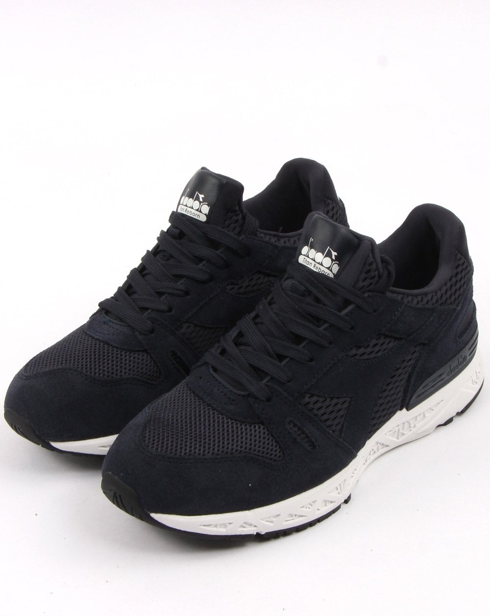 Diadora Titan Reborn Sneaker Blau Denim