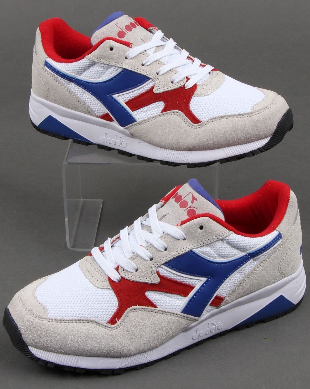 Diadora N902 S Trainers White/Blue/Red