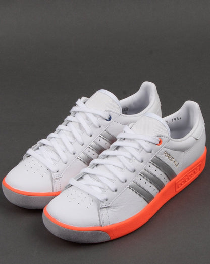 Adidas Forest Hills Turnschuhe Weiß/Silber/Orange