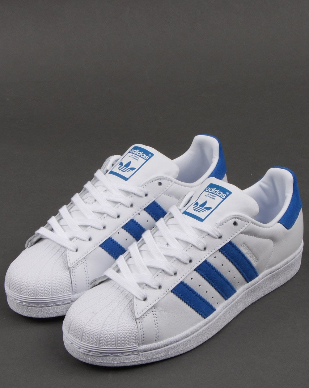 Adidas Superstar Sneakers Weiß/Blau