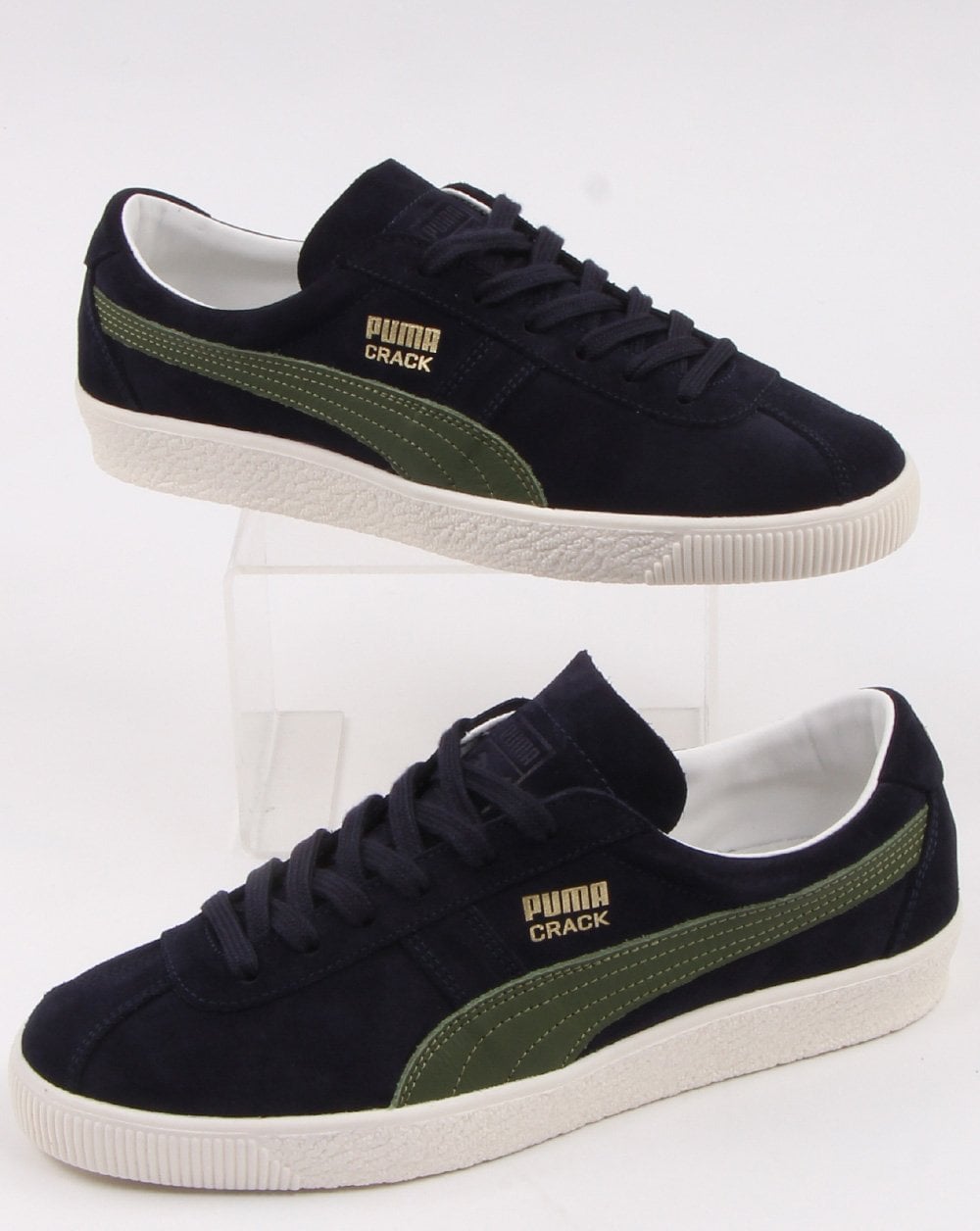 Puma Crack Heritage Trainer Marineblau/Grün