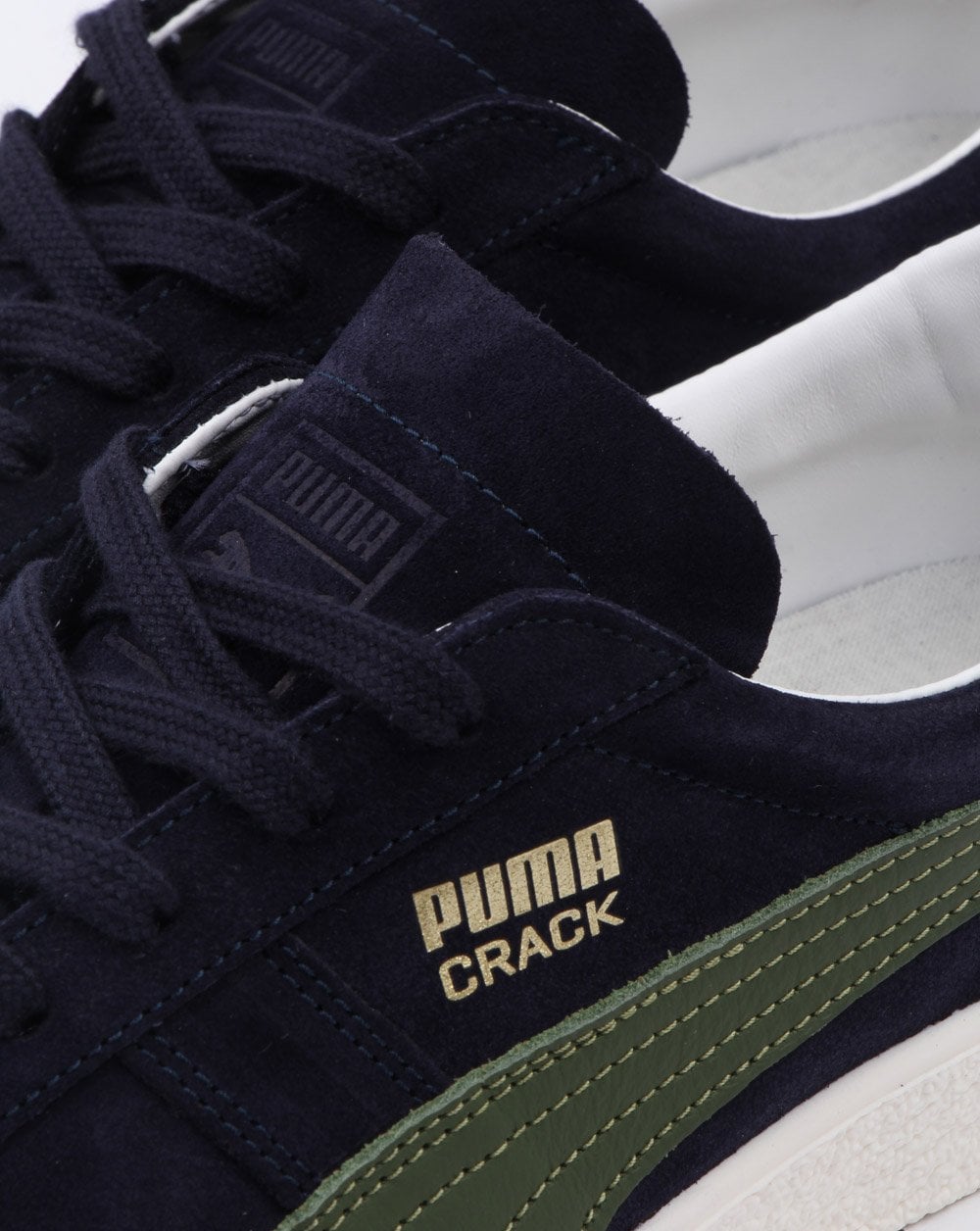 Puma Crack Heritage Trainer Navy/Green