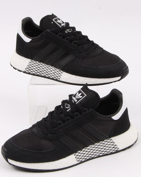 Adidas Marathon Tech Trainers Black/Black/White