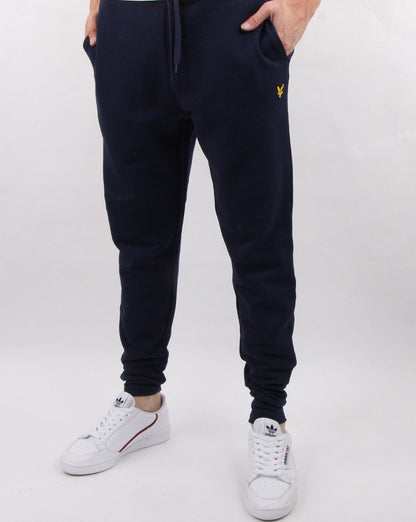 Lyle And Scott Schmal geschnittene Jogginghose, Marineblau