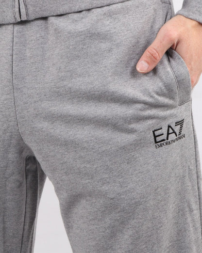 Emporio Armani EA7 Trainingsanzug Mittelgrau Melange