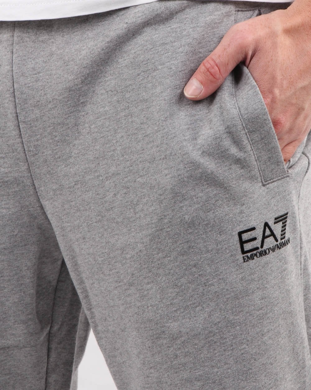 Emporio Armani EA7 Trainingshose Mittelgrau Melange