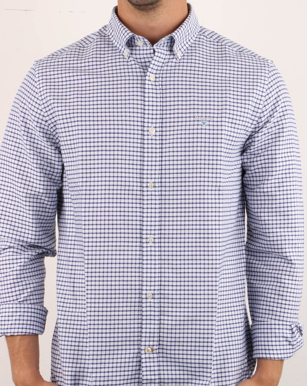 Barbour Tattersall Shirt Indigo