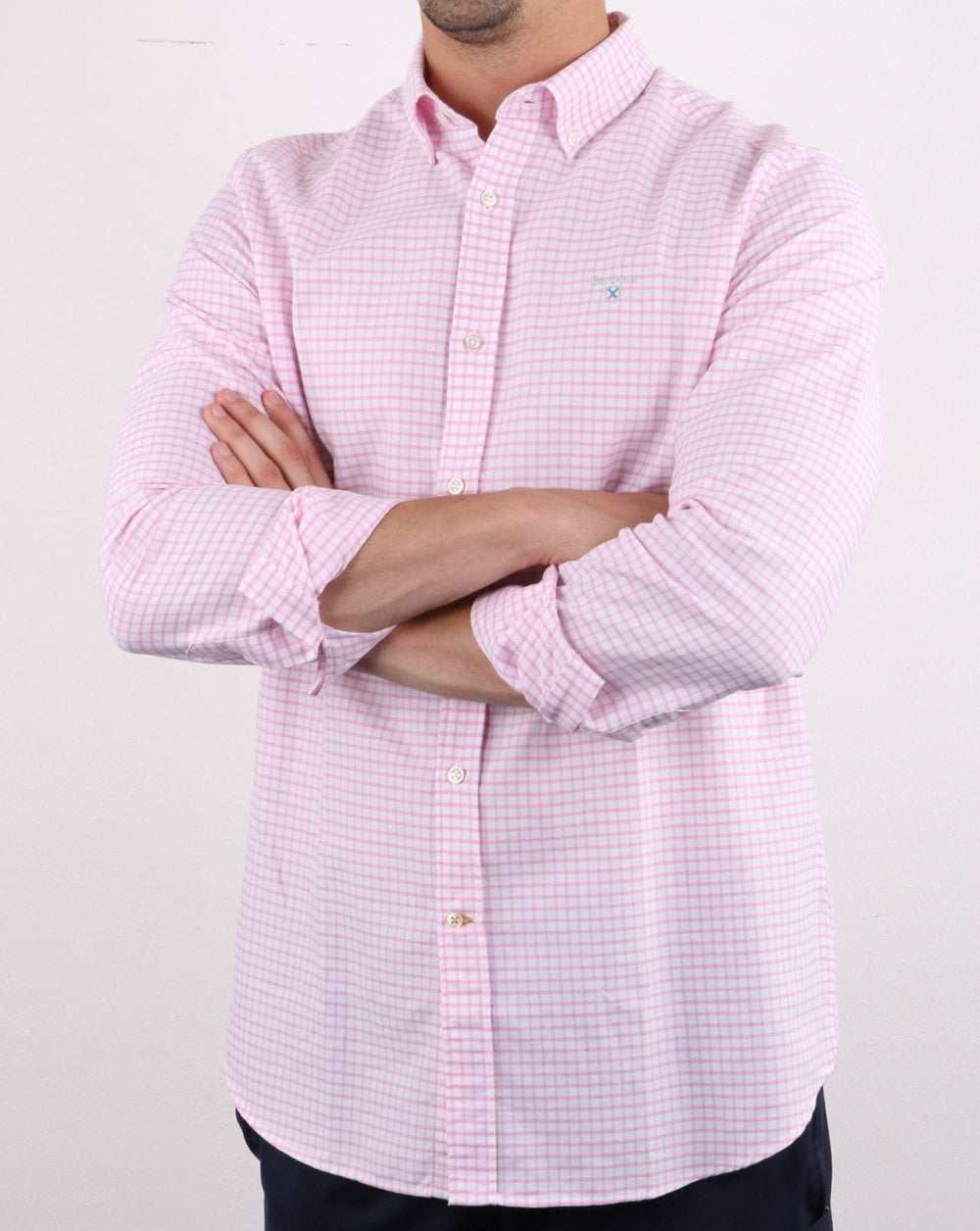 Barbour Tattersall Shirt Pink
