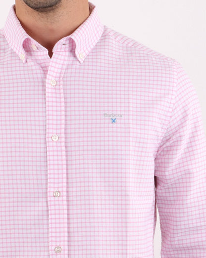 Barbour Tattersall Hemd Rosa