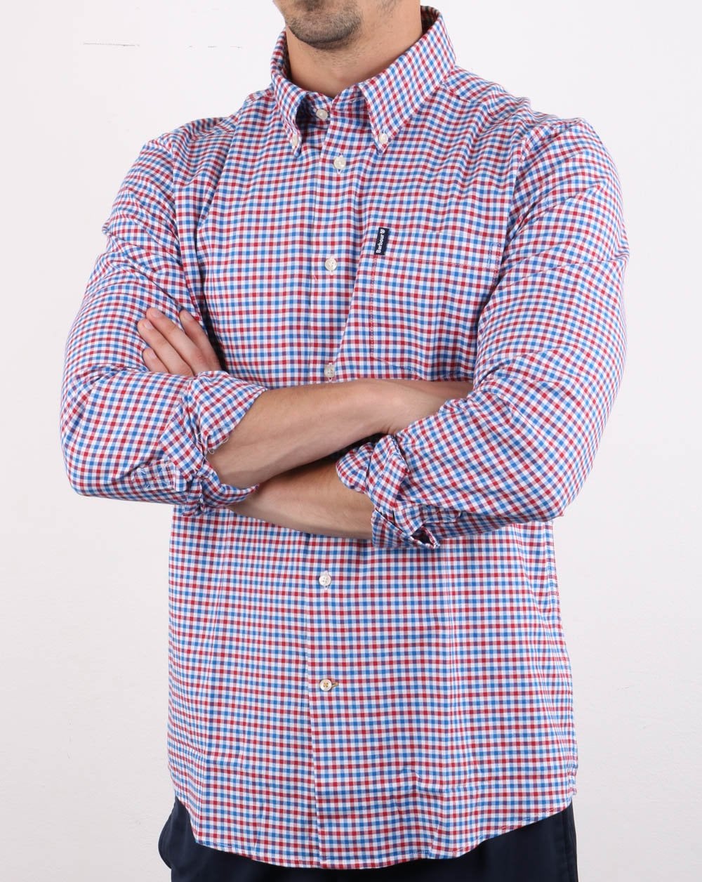 Barbour Gingham Shirt Red