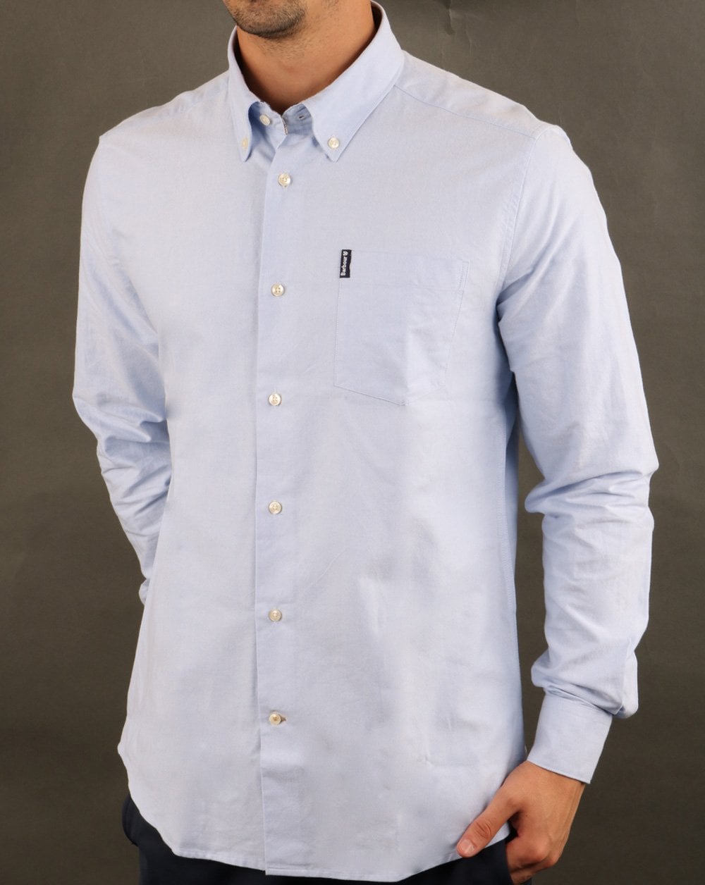 Barbour Oxford Shirt Sky Blue