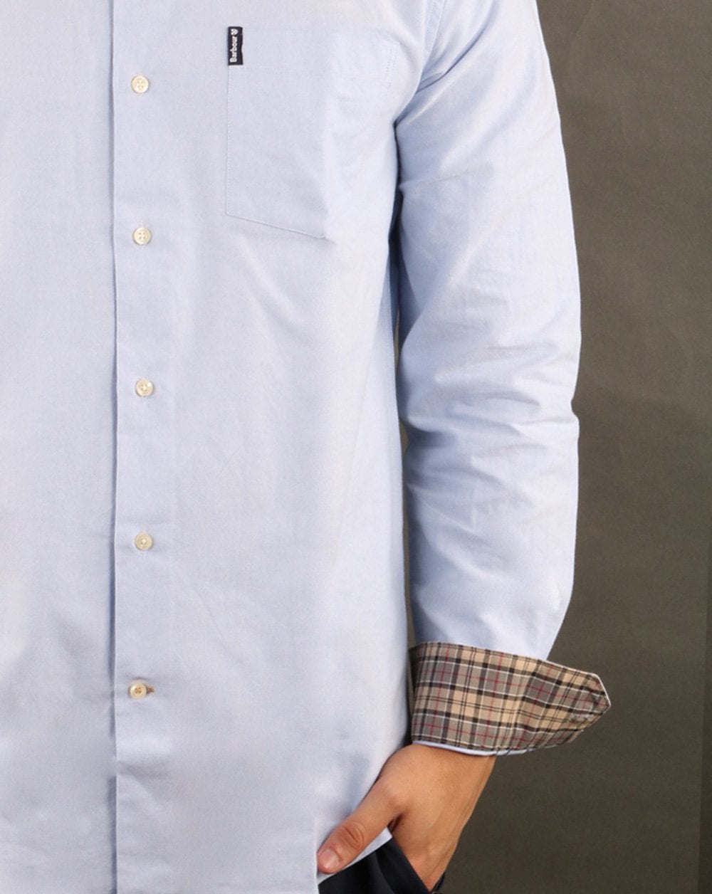 Barbour Oxford Shirt Sky Blue