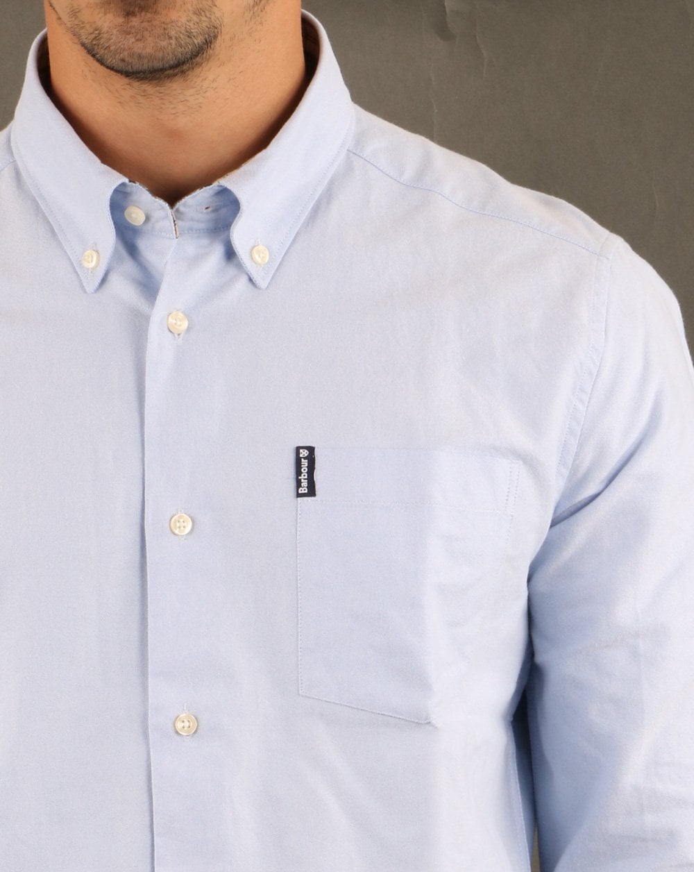 Barbour Oxford Shirt Sky Blue