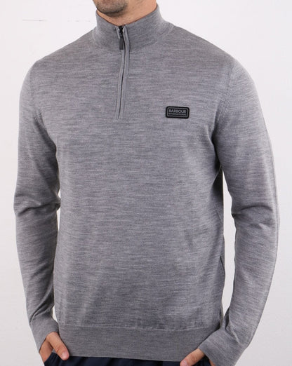 Barbour International Absorb Merino Grau