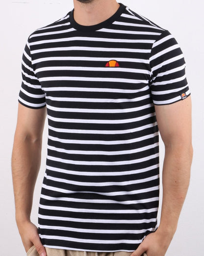 Ellesse Sailo T-Shirt Schwarz/Weiß