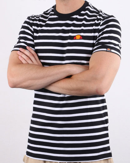 Ellesse Sailo T-Shirt Schwarz/Weiß