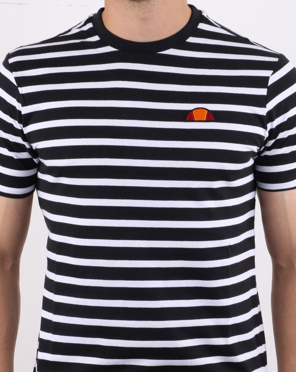 Ellesse Sailo T-Shirt Schwarz/Weiß