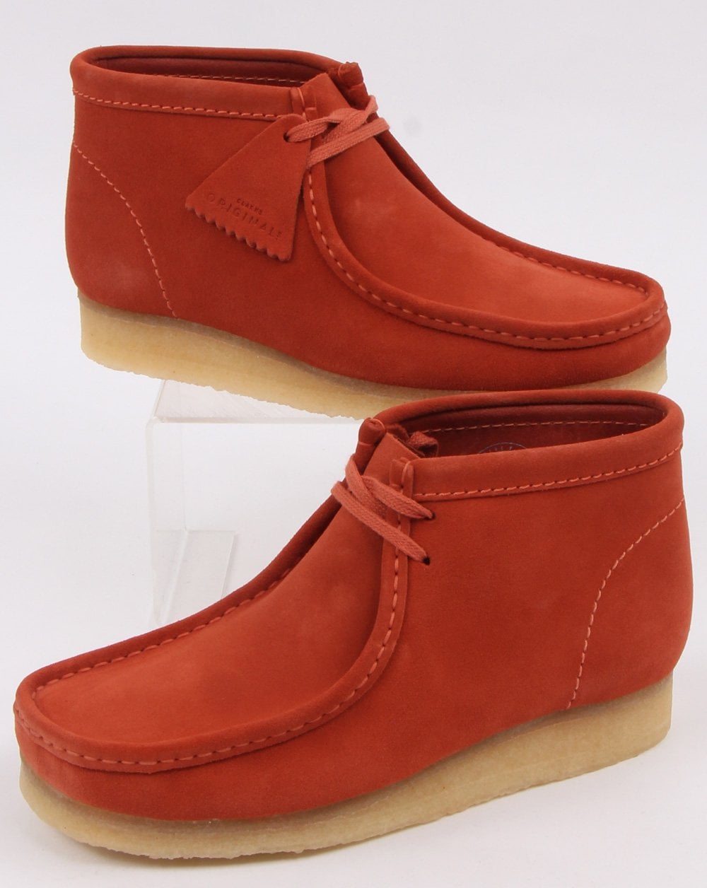 Clarks Originals Wallabee Boot Burnt Orange