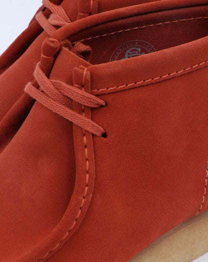 Clarks Originals – Wallabee – Stiefel in gebranntem Orange