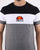 Ellesse Block T Shirt Grey/white/black