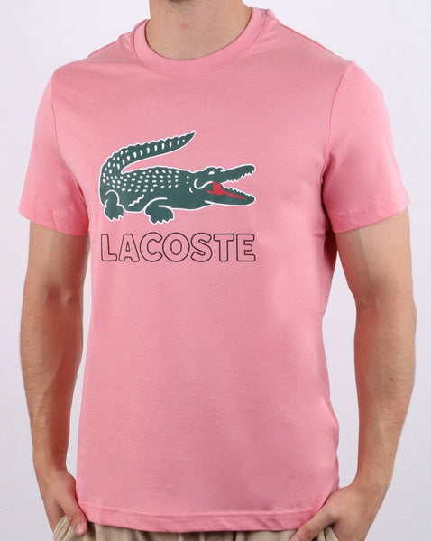 Lacoste Logo T-shirt Pink