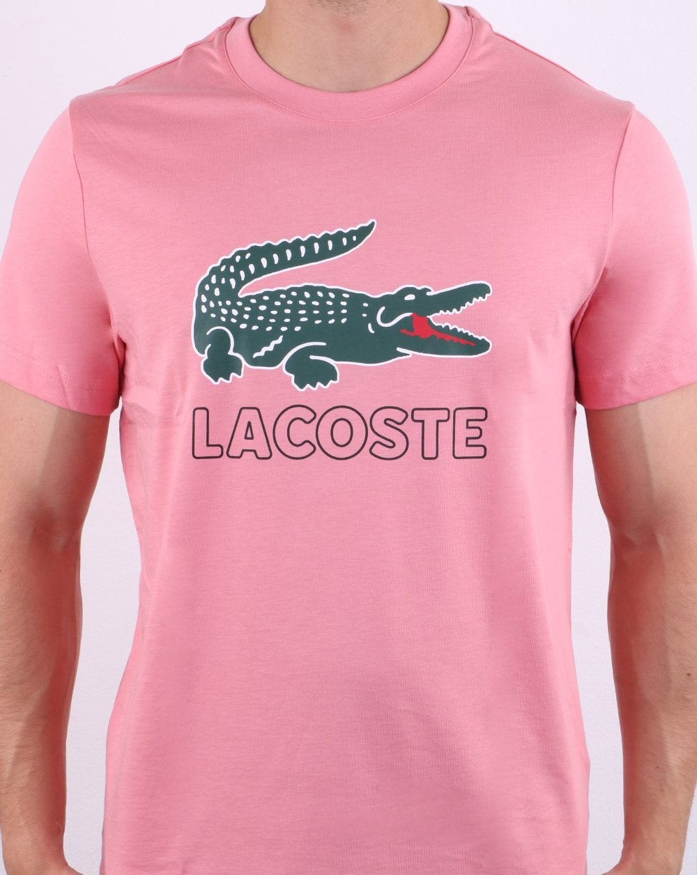 Lacoste Logo T-Shirt Rosa